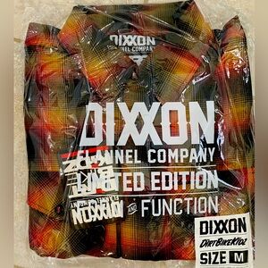 DIXXON “DirtBikeKidz” Flannel Size Medium NWT